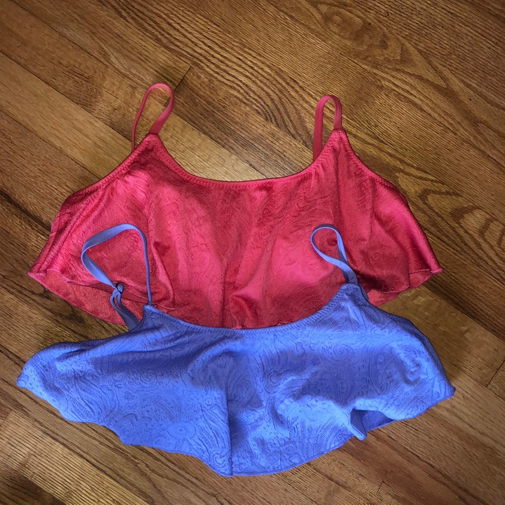 Mossimo bikini tops (2), both size XL